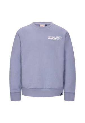 Sweatshirt - stone wash blue