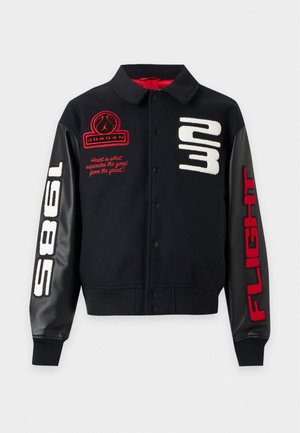 Jordan, VARSITY - Ελαφρύ μπουφάν - black/university red