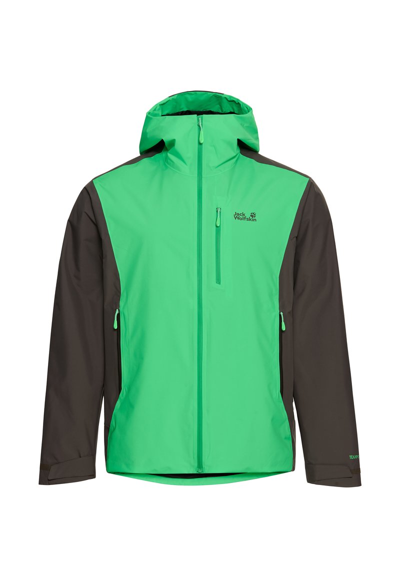 Jack Wolfskin RAINRUSH - Outdoorjacke - lizard/grün - Zalando
