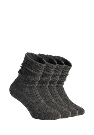 PACK 4 PAIRS - Calcetines - anthracite
