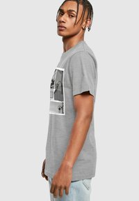 Mister Tee HOOP LIFE - Marškinėliai su spaudiniu - heather grey