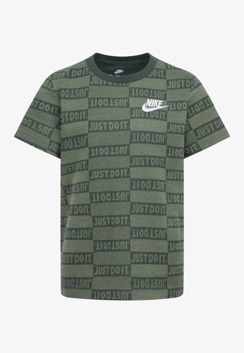 Nike Sportswear TEE - Nyomott mintás póló - oil green