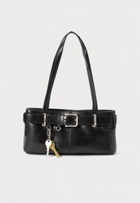 SHOULDER BROCLE MINI - Mala de mão - stone black
