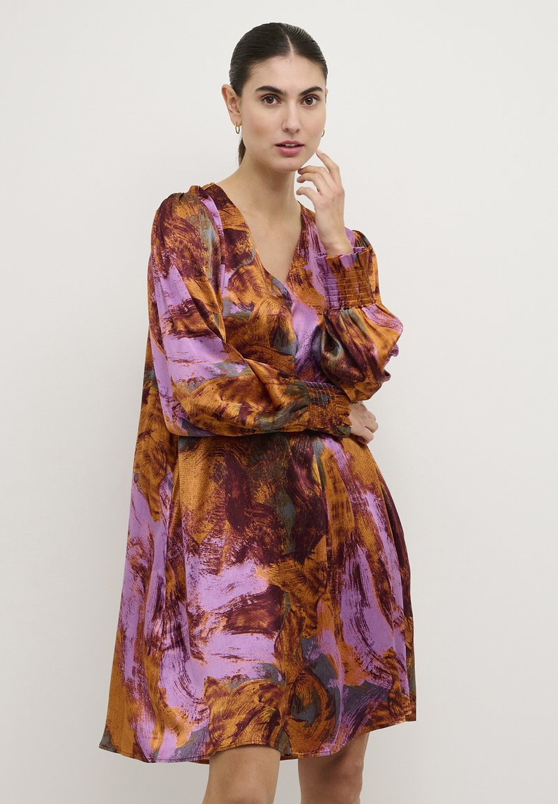 Culture MENTA - Robe de jour - topaz/multicolore - ZALANDO.FR