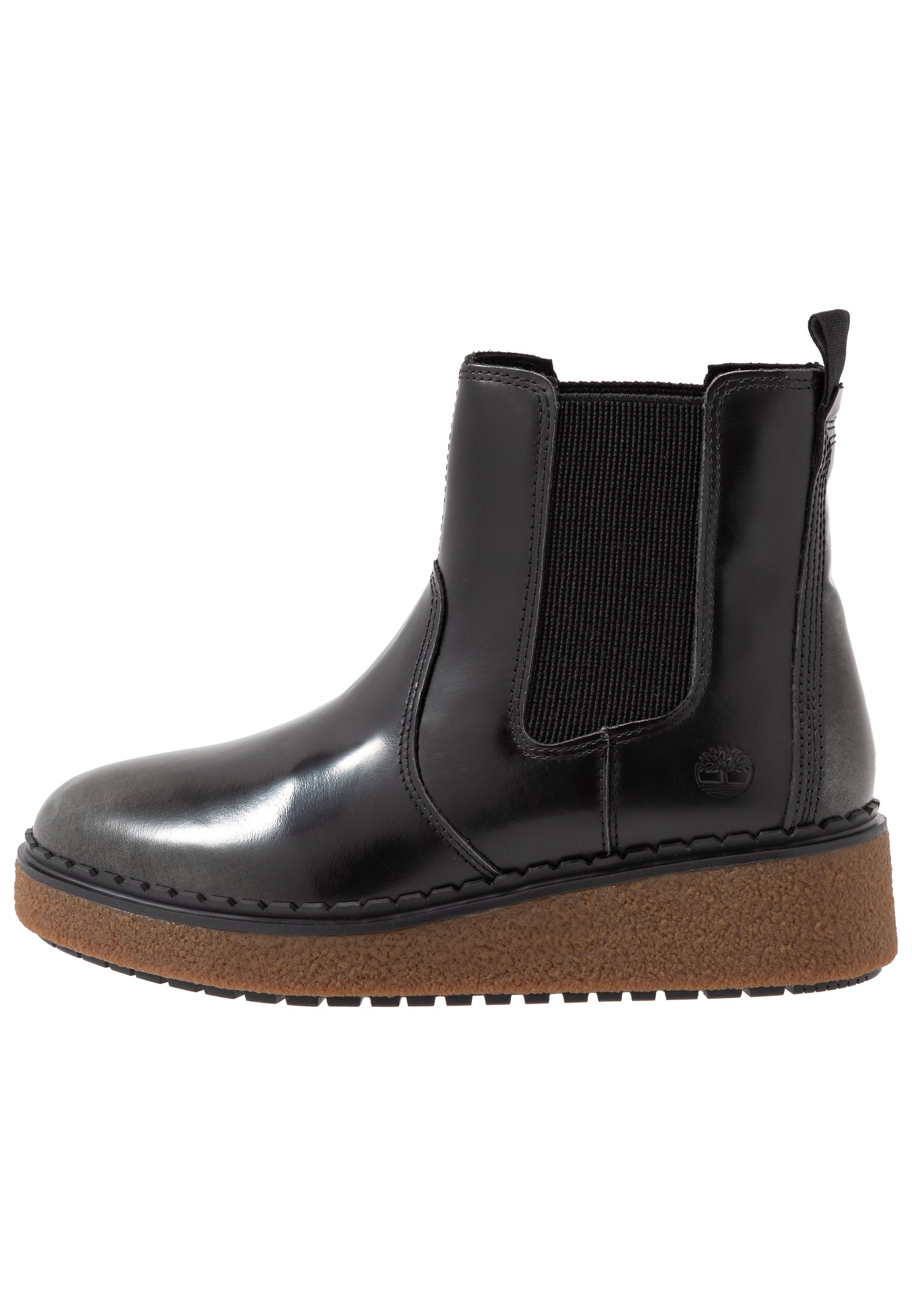 Platform ankle boots - mid grey/brush 