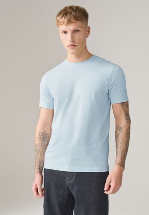 Next CREW NECK - T-shirt basic - ice blue