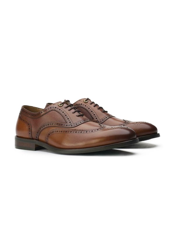 DIPLODOCUS BROGUE - Lace-ups - tan2