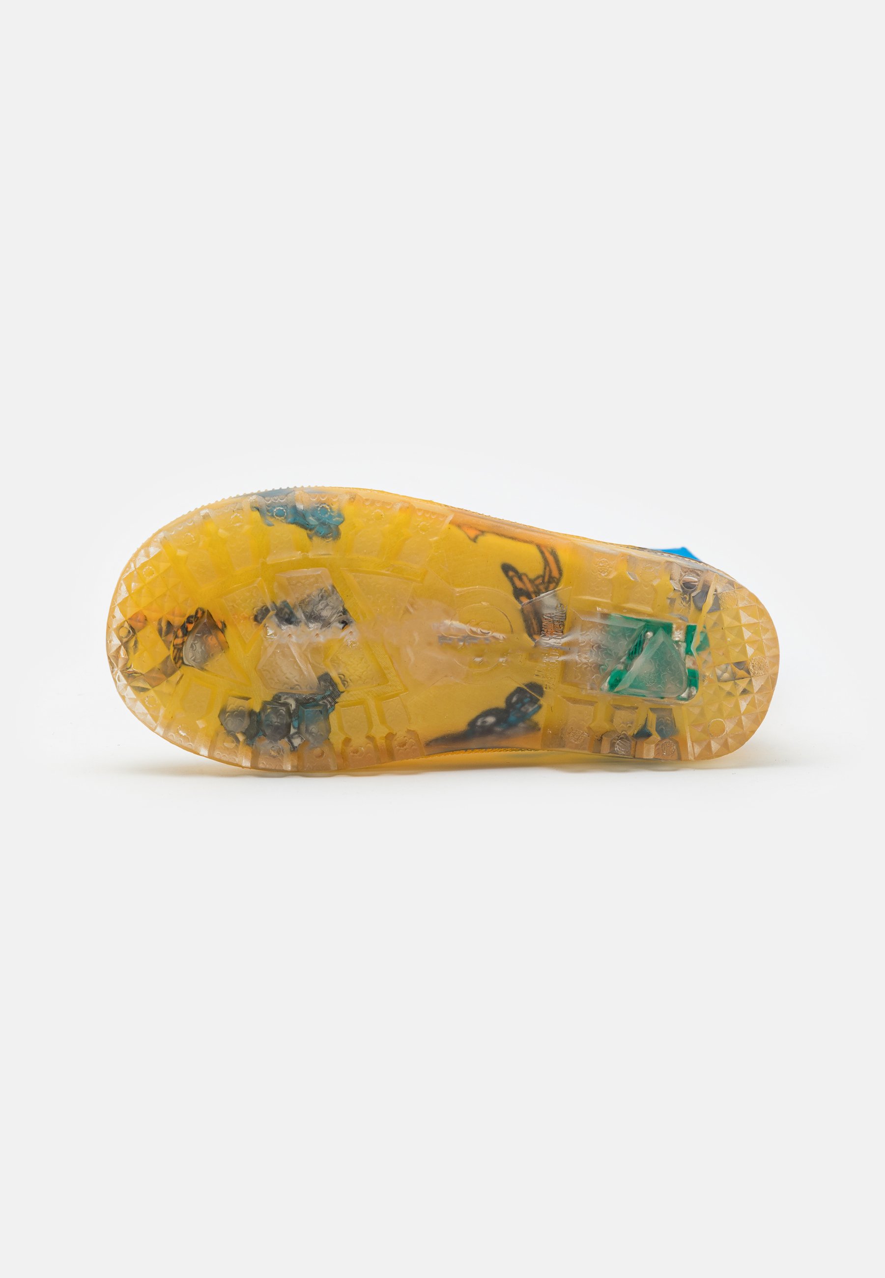Lico Power Blinky rubberlaarzen voor kinderen, groen geel, 25 EU