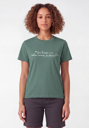 watapparel, DAS HABEN WIR SCHON IMMER SO GEMACHT - T-shirt print - green bay