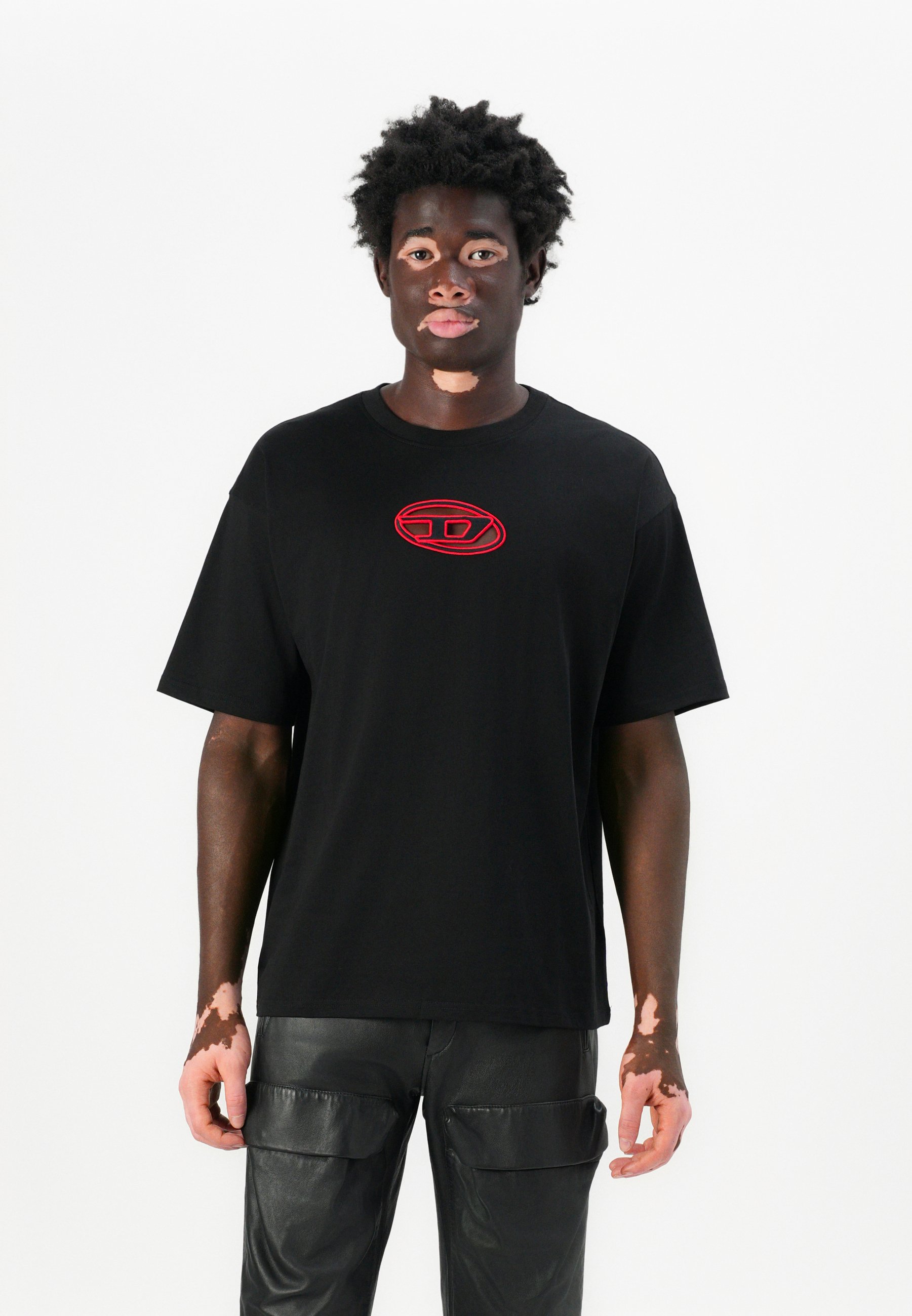 関税込【DIESEL】Boxt Back short sleeve T-shirt/Black/ロゴ Diesel BOX UNISEX - Print T-shirt - black - Zalando.co.uk