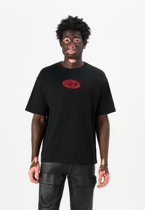 BOX UNISEX - T-shirt imprimé - black