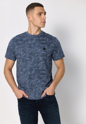 GEMUSTERTES - T-shirts print - blau