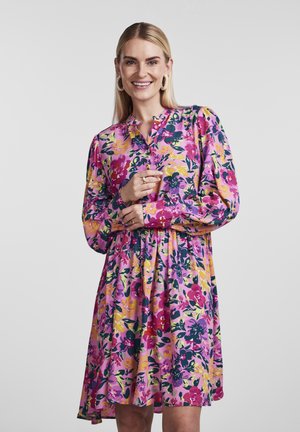 YAS Kasdienė suknelė - fuchsia pink