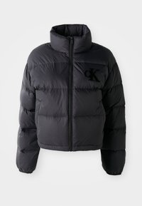 GRAPHIC LOGO PUFFER JACKET - Chaqueta de plumas - black