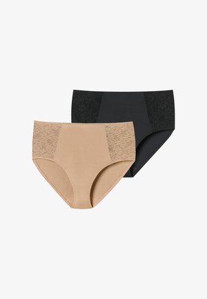 Schiesser 2-PACK - Shapewear - maple schwarz