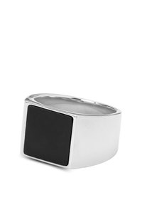 SIDEGREN SHEM - Ring - black steel silver