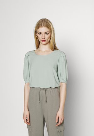ONLKARMA LIFE SOLID - T-shirt basic - jadeite