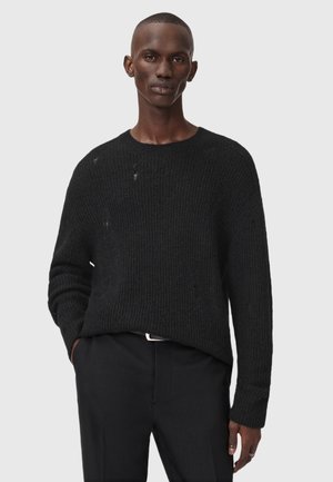Strickpullover - black