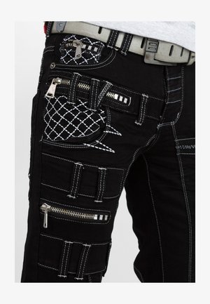 Kosmo Lupo, Straight leg jeans - schwarz