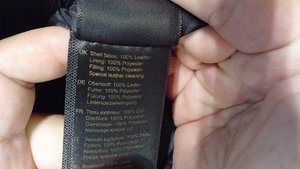 Alpha Industries, Leren jas - black