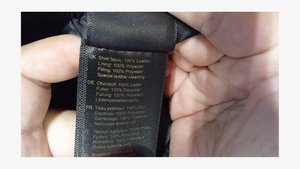 Alpha Industries, Chaqueta de cuero - black