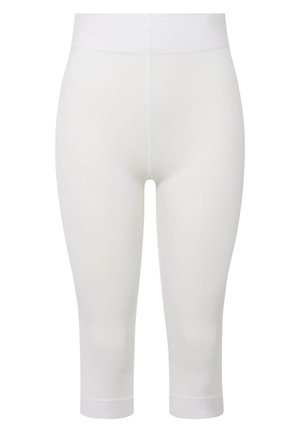 Ulla Popken STRUMPF-CAPRI, 80 DEN, BLICKDICHT - Leggings - Strümpfe - white