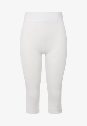 Ulla Popken, STRUMPF-CAPRI, 80 DEN, BLICKDICHT - Leggings - Stockings - white
