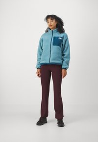 The North Face YUMIORI REVERSIBLE JACKET - Jakna od flisa - midnight petrol/algae blue