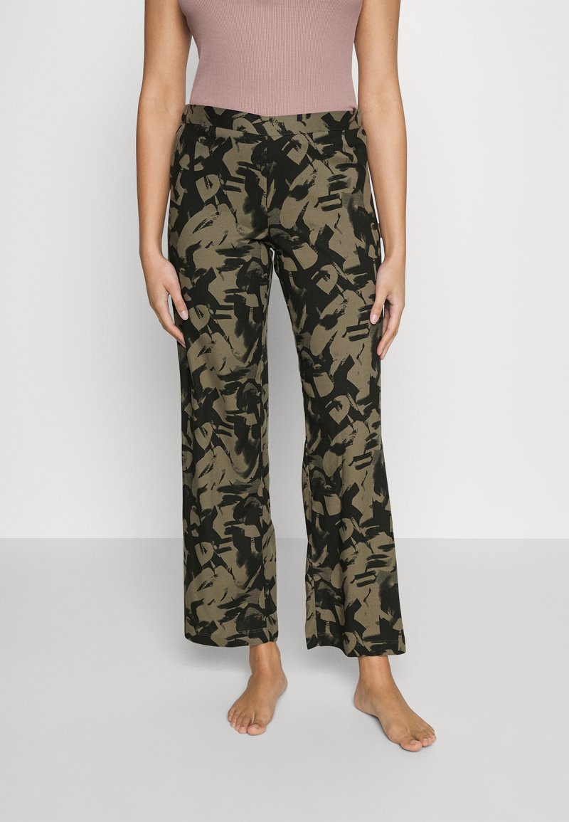Calvin Klein Underwear SLEEP PANT Pyjamasbyxor blurswirls greyolive