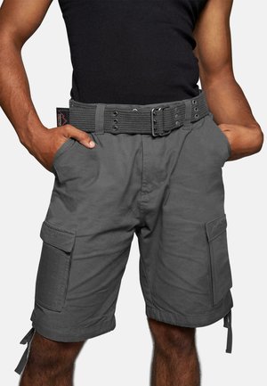 normani Outdoor Sports SOMMER KALAHARI MIT GÜRTEL WADI - Shorts - anthrazit