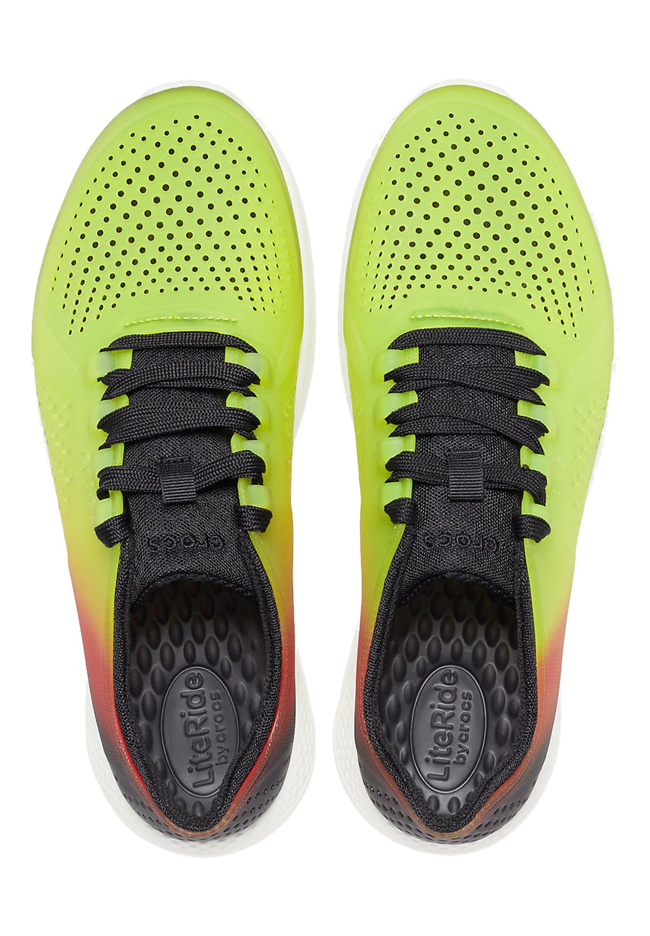 Crocs Sneakers laag - grün/Groen - Zalando.nl