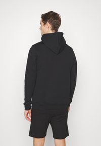 BALR. BRAND STRAIGHT HOODIE - Hoodie - jet black