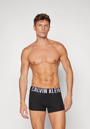 Calvin Klein Underwear TRUNK 3 PACK MODERN STRUCTURE COTTON - Boxer brief - white/mad grey/mediterrane
