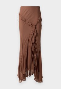 DIANA SKIRT - Maxi skirt - mocha