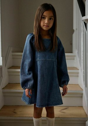 Lil' Atelier, DENIM DRESS LOOSE FIT - Robe en jean - dark blue denim