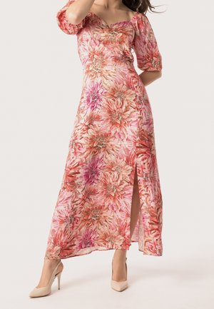 Vestido largo - coral