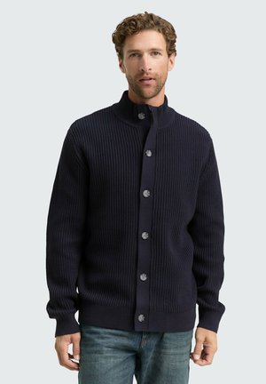 Strickjacke - sky captain blue