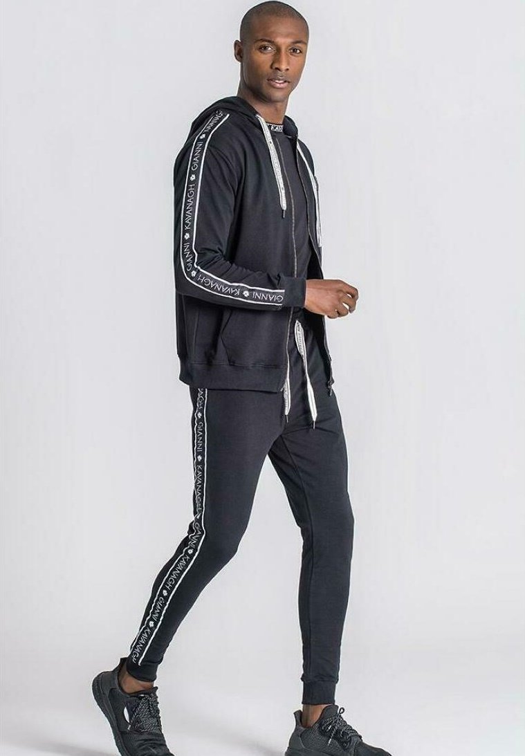 Sudadera Gianni Kavanagh con Barras de Oro Negro