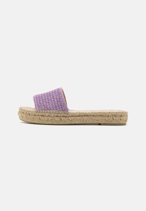 Manebí DOUBLE SOLE SLIDES - Mules - wisteria lilac