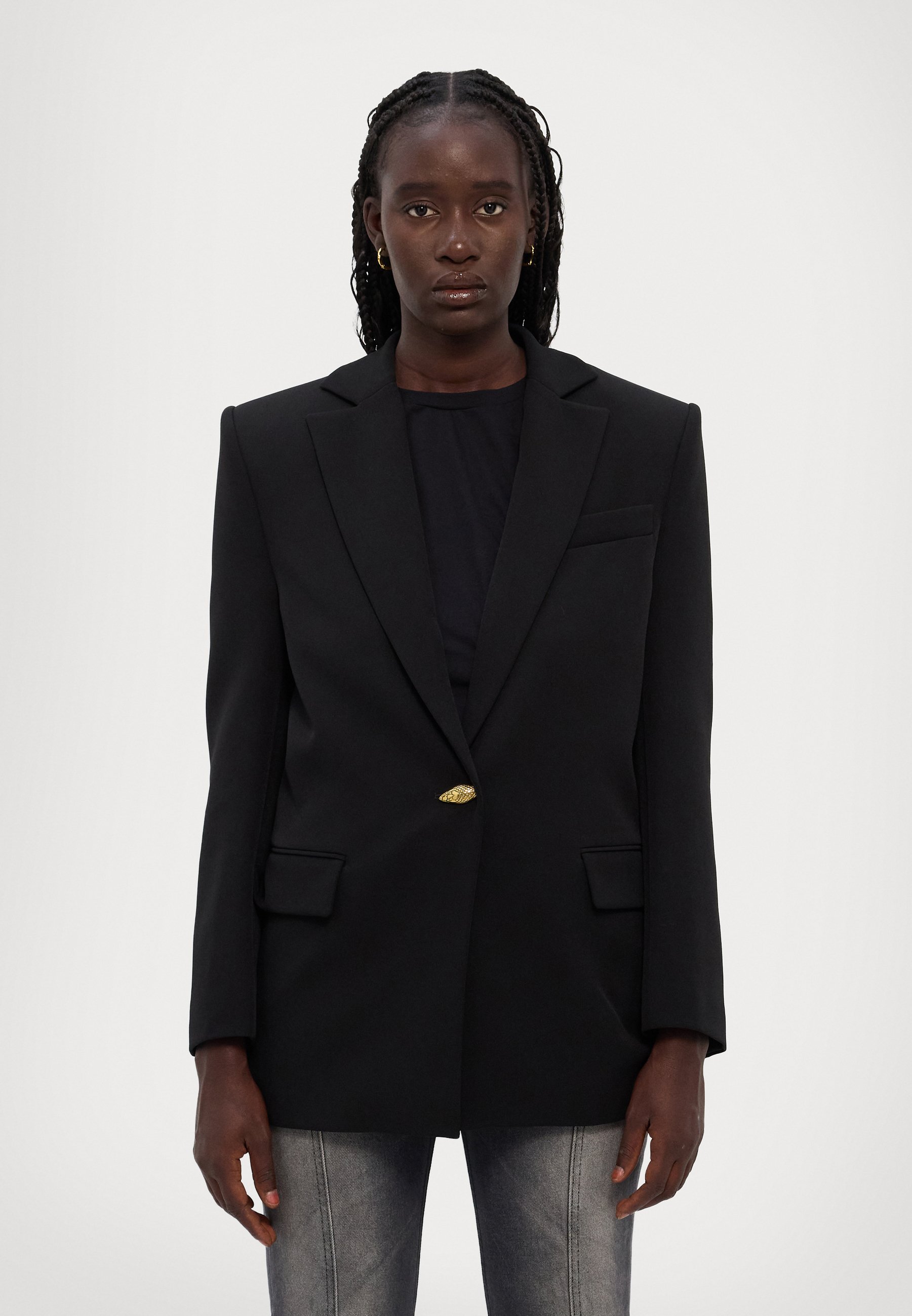 Just Cavalli テーラードジャケット JUST CAVALLI JUST CAVALLI Suits and Blazers | Black Men's