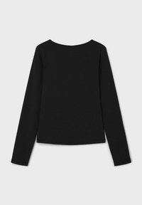 LMTD MIT U-AUSSCHNITT - Hosszú ujjú felső - black