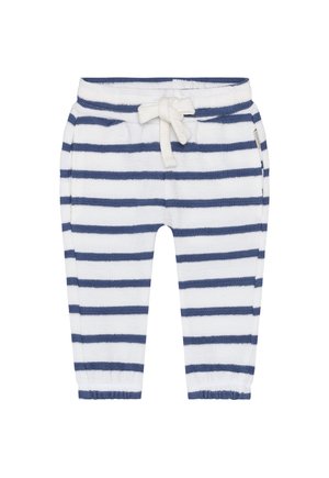 REGULAR FIT STRIPE - Broek - gray blue