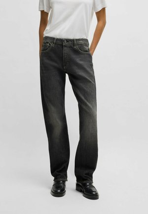 HEIGHT-CLASSIC - Straight leg -farkut - black three