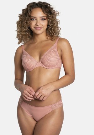 ONDINE EMBOITANT - Soutien-gorge triangle - rose