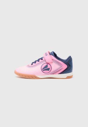 J-SI COURSE  UNISEX - Sneaker low - neon pink/dk navy