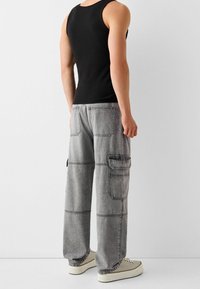 Bershka Kapsáče - light grey
