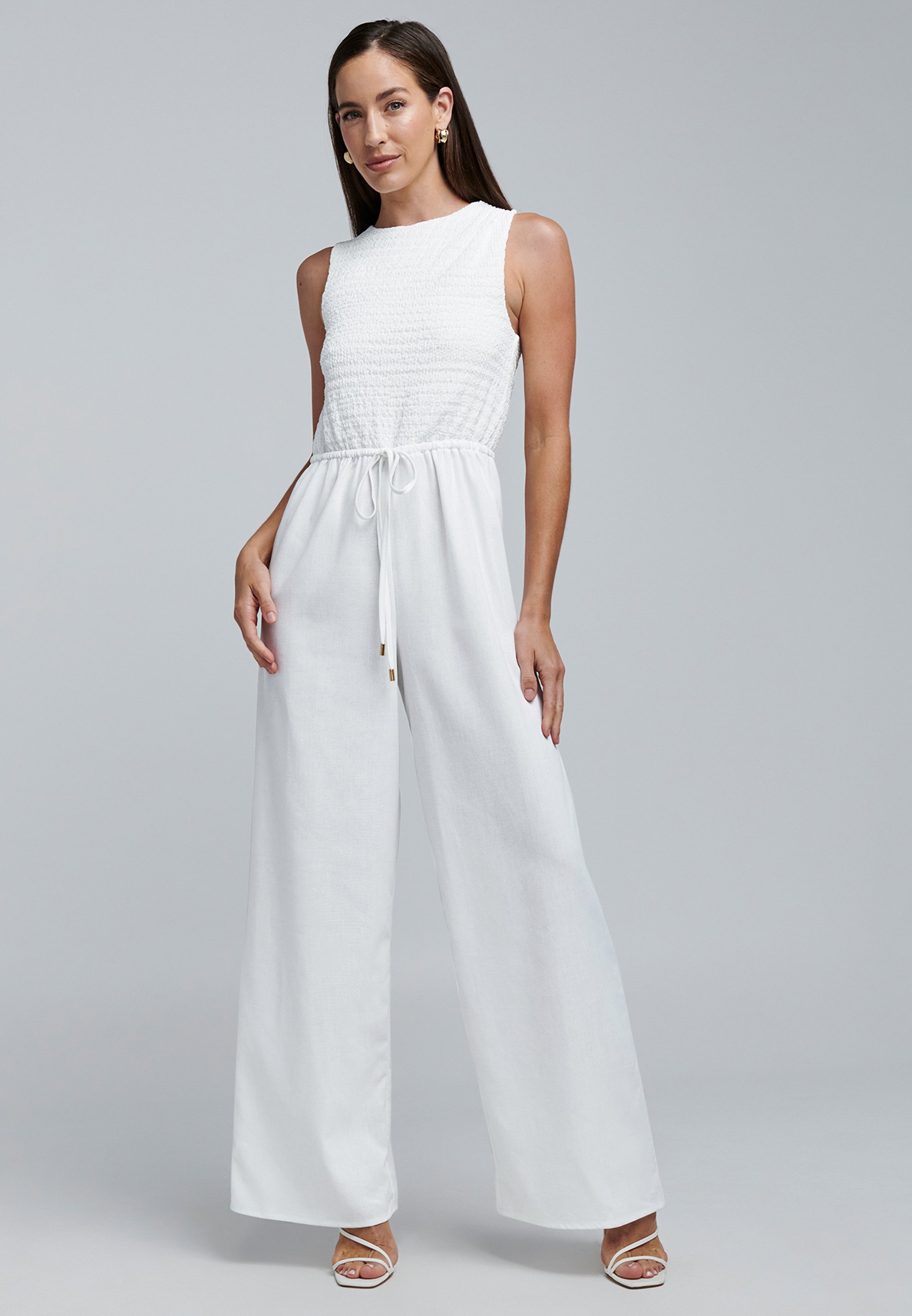 BWLDR PAIGE JUMPSUIT Combinaison white/blanc