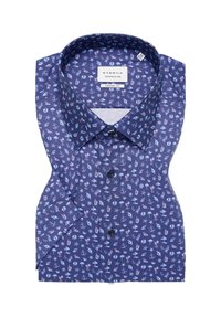 Eterna PRINT COMFORT FIT - Camicia - dunkelblau