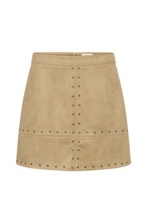 Cream, CRWINNY SKIRT - Jupe trapèze - travertine