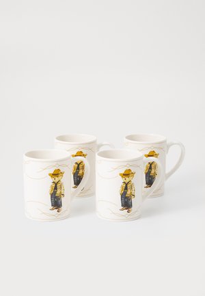 HOLIDAY 25 BEAR MUG 4 PACK - Kopp - white